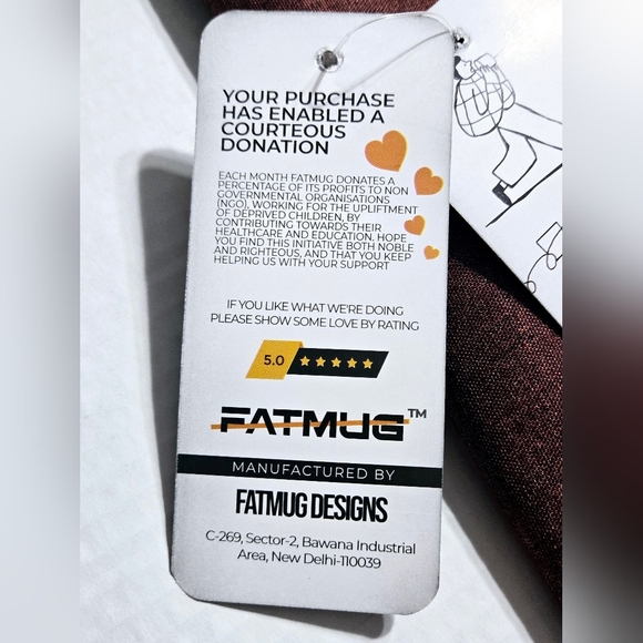 FATMUG Polyester Travel Organizer Bag For Small Electronic & Accessories Maroon - Picture 4 of 8